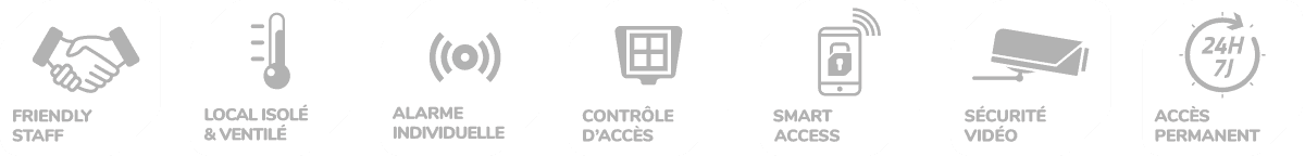 AVANTAGES SELF STOCKAGE BOXEA