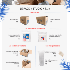 PACK DEMENAGEMENT T1/STUDIO
